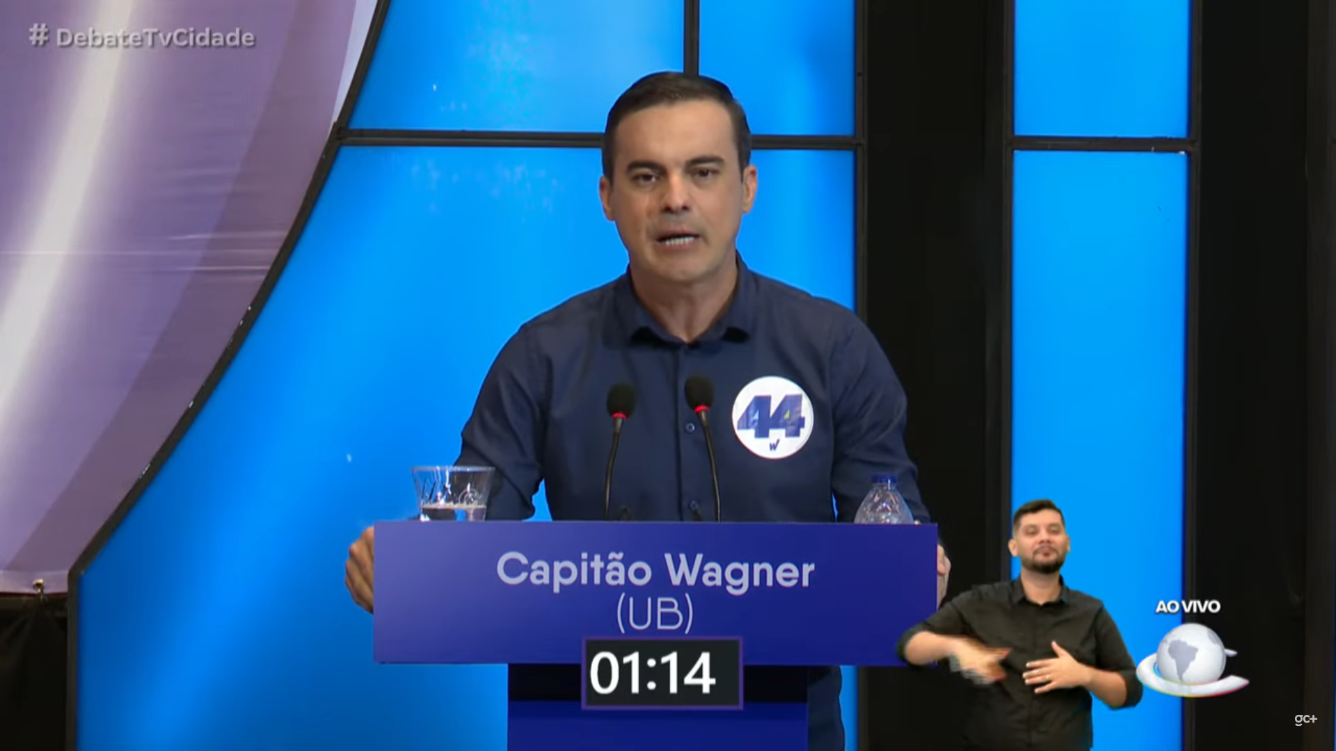 Debate Tv Cidade Capit O Wagner E George Lima Debatem Propostas De