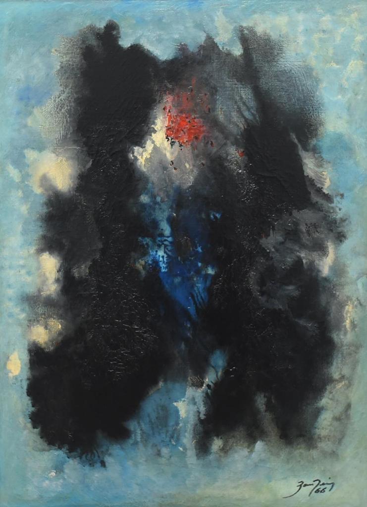 Óleo sobre tela 0,73 x 0,53 cm Tombo IAB 0215 Ano 1966