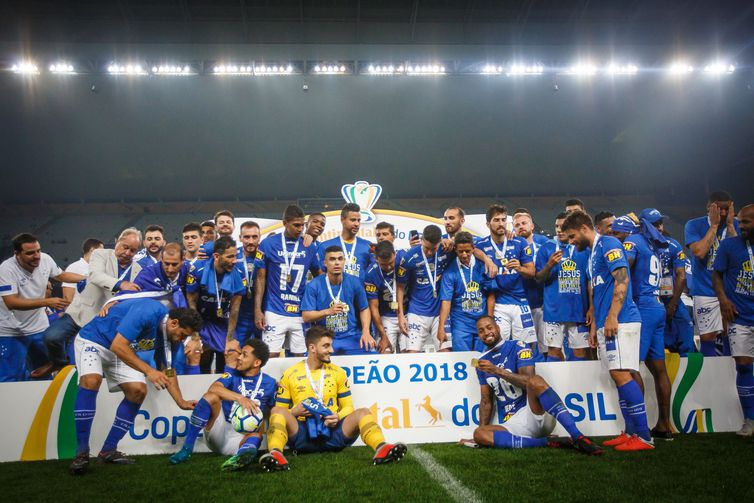 Cruzeiro comemorou o hexa da Copa do Brasil em 2018. - Vinnicius SilvaCruzeiroDireitos Reservados