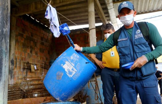 Agentes de endemias visitam bairros de Fortaleza para combater focos do Aedes aegypti