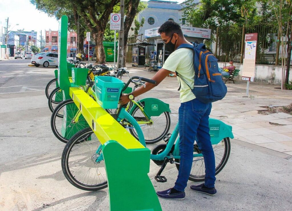 Bicicletar em Fortaleza alcança um milhão de viagens realizadas em 2021