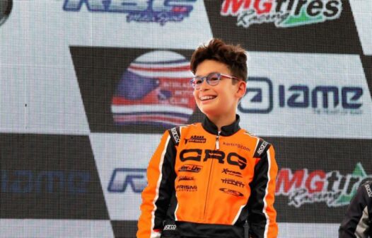 Piloto cearense conquista 3º lugar na Copa São Paulo de Kart