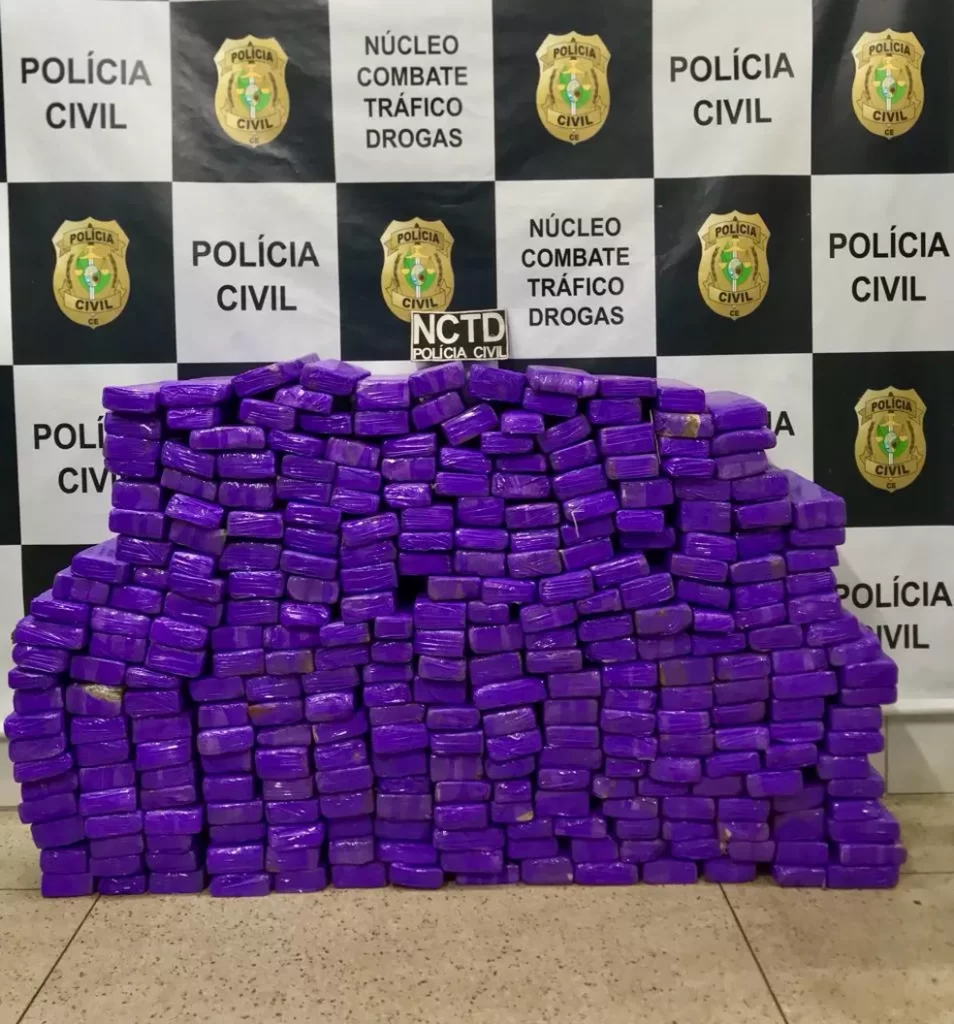 200 quilos de maconha são apreendidos com motorista em Juazeiro do Norte