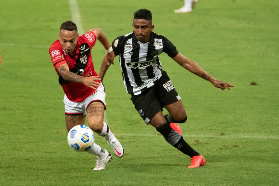 Contra o Atlético Goianiense, Ceará busca 1ª vitória fora do estado no Brasileirão