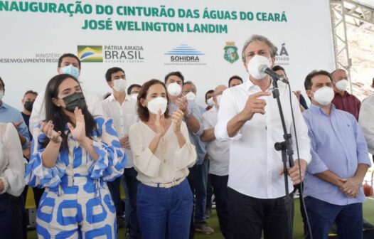 Governo do Estado inaugura primeiro trecho do Cinturão das Águas do Ceará