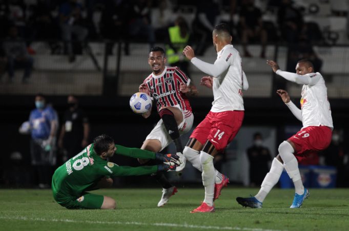 Paulista Soccer Championship Red Bull Bragantino Sao Paulo