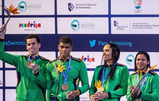 Brasil assume o terceiro lugar geral no Mundial de natação paralímpica
