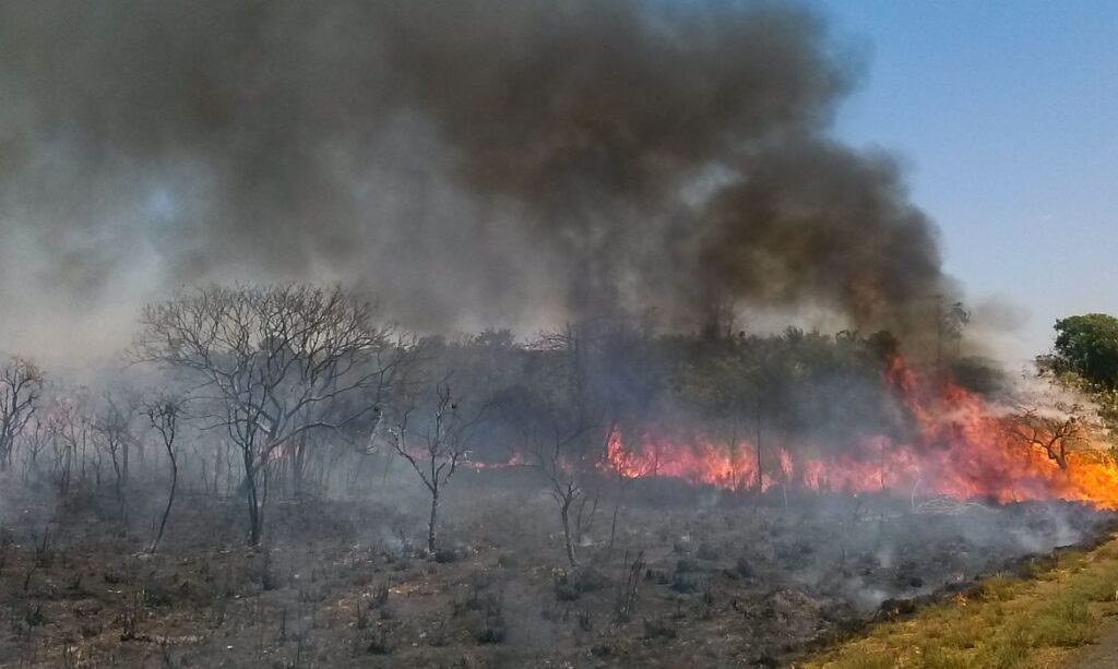 Incêndio atinge complexo de entretenimento em Brasília