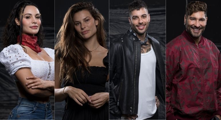 A Fazenda 13: Aline, Dayane, Gui Araujo e Victor estão na quarta Roça