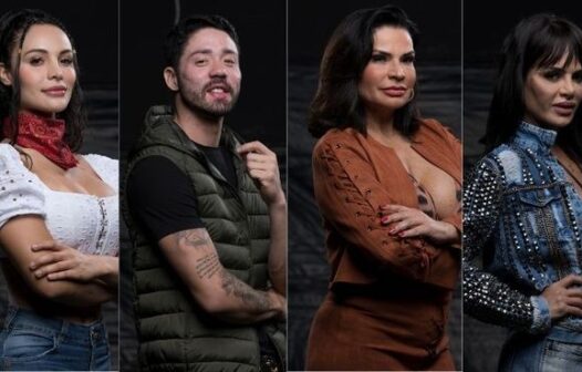 Aline, Rico, Solange e Valentina são indicados para a nona Roça de A Fazenda 13