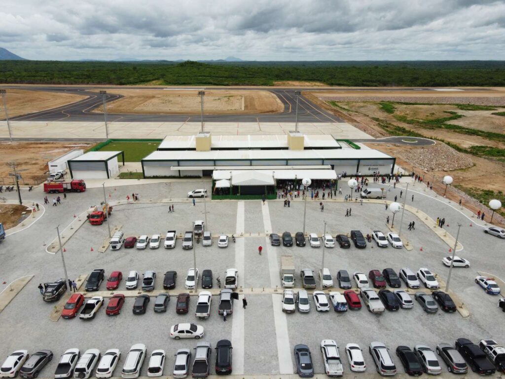 Governo do Ceará inaugura novo aeroporto regional de Sobral