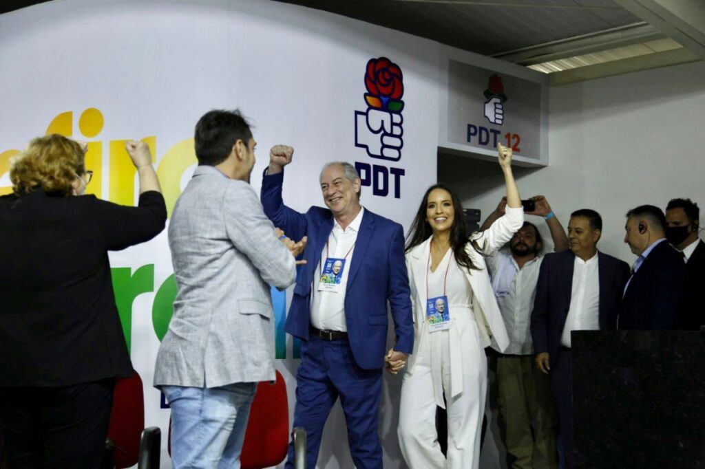 Ainda sem vice, Ciro Gomes é anunciado oficialmente como candidato do PDT à presidência do Brasil