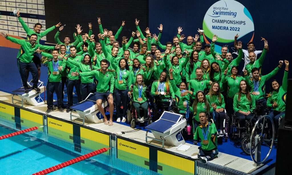 Brasil faz campanha histórica no Mundial de natação paralímpica