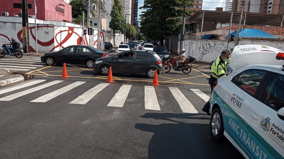 Rua Barbosa de Freitas receberá nova ciclofaixa, em Fortaleza