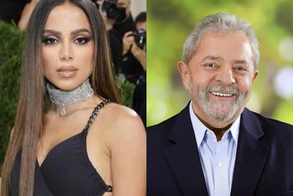 Anitta declara voto em Lula nas eleições deste ano