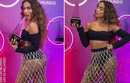 Anitta ganha prêmio no Latin American Music Awards 2021