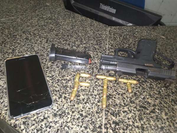 Após sair de festa armado com pistola, homem é preso pela Polícia no Centro de Fortaleza