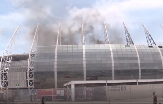 Novo incêndio na Arena Castelão desperta preocupação com a segurança no estádio; jogos previstos no local estão mantidos