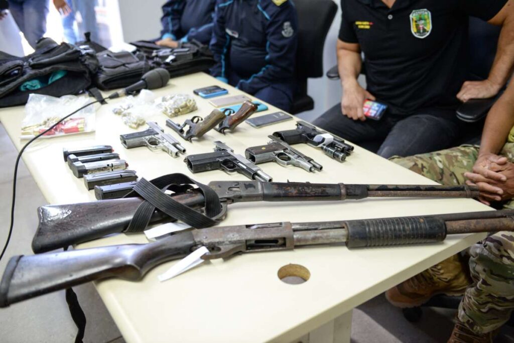 Balanço SSPDS: 18 suspeitos capturados e 12 armas de fogo apreendidas na Caucaia