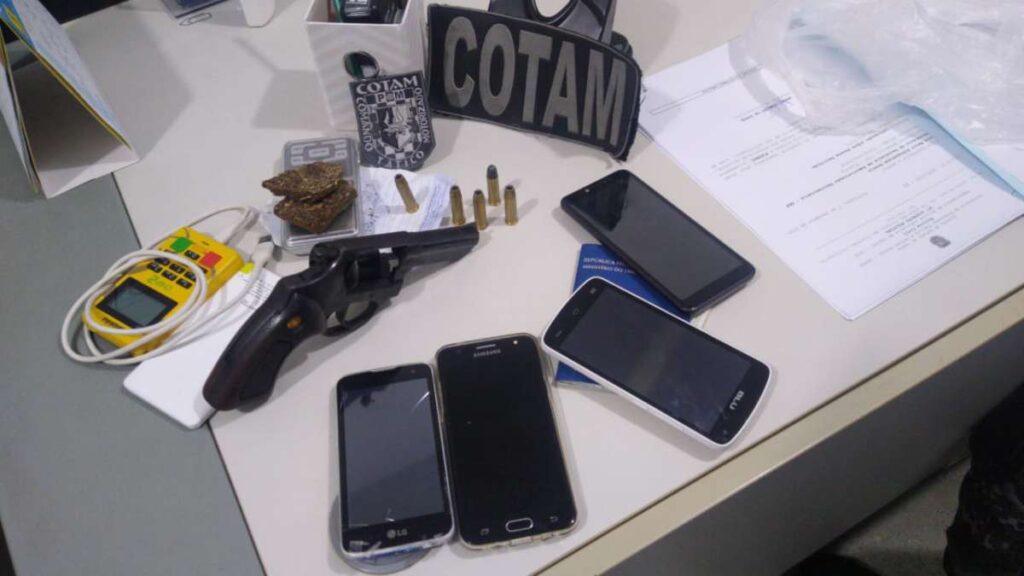 Polícia prende suspeito de balear e roubar arma de vigilante no Meireles