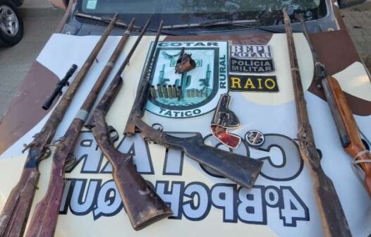 Homem é preso com 6 armas de fogo dentro de casa em Boa Viagem