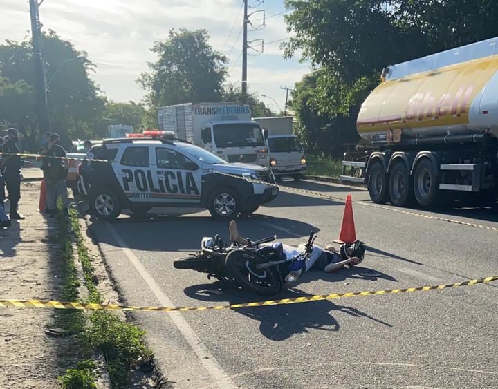 No Mondubim, bandidos são detidos após roubarem moto para realizar assaltos