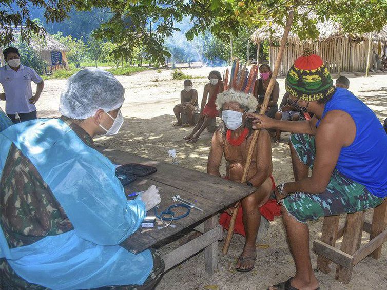 Covid-19 está em 161 povos indígenas no Brasil