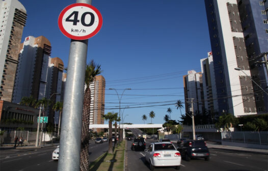 Avenidas e ruas de Fortaleza com velocidade reduzida já geram multas