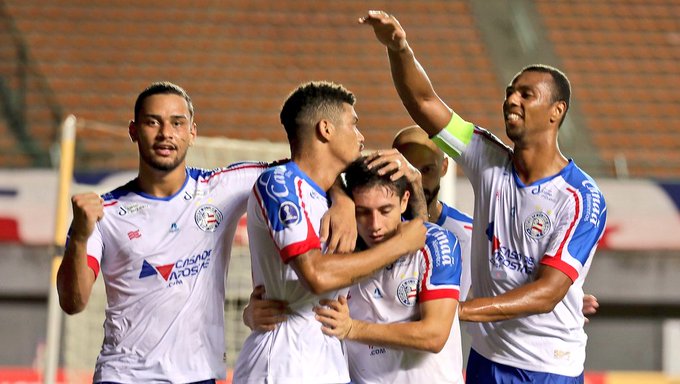 Antes de enfrentar o Ceará, Bahia goleia time boliviano pela Copa Sul-Americana