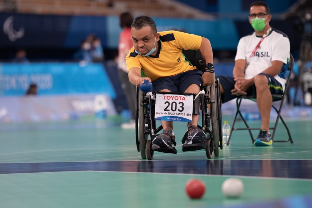 Paralímpiada: cearense Maciel Santos se classifica para a semifinal da bocha BC2