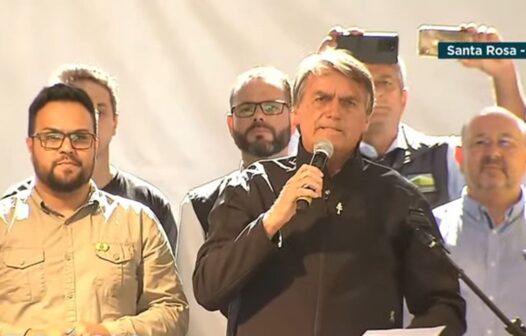Bolsonaro visita feira nacional da soja no interior gaúcho