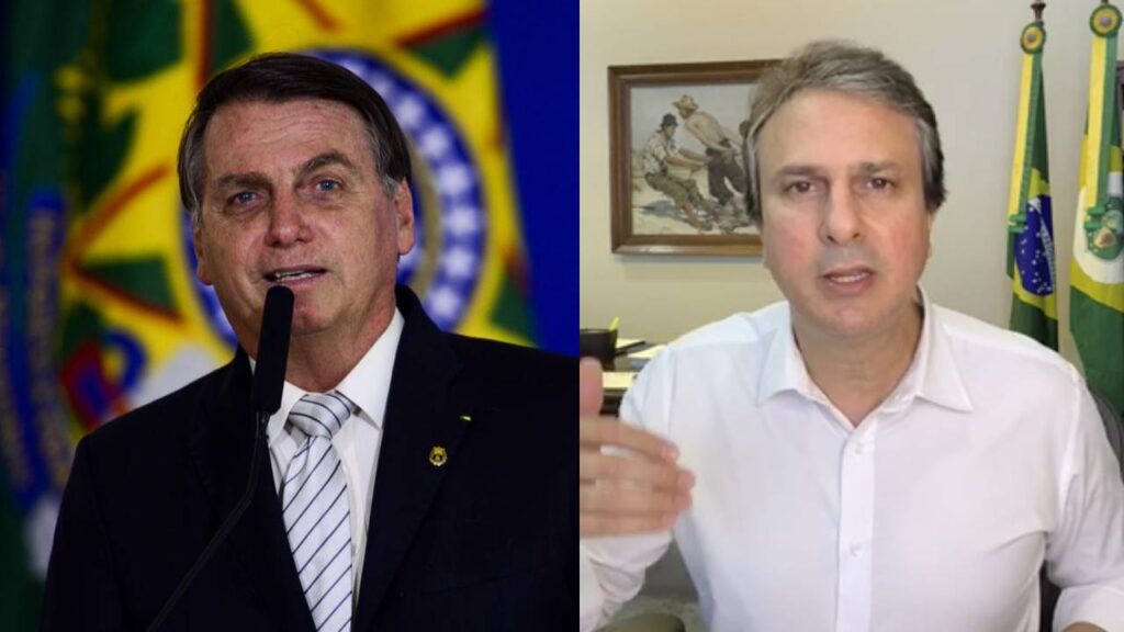 Bolsonaro ataca Camilo Santana em visita ao Ceará e volta a criticar isolamento social