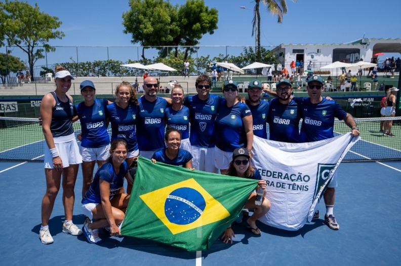 Brasil se classifica aos playoffs da Billie Jean King Cup