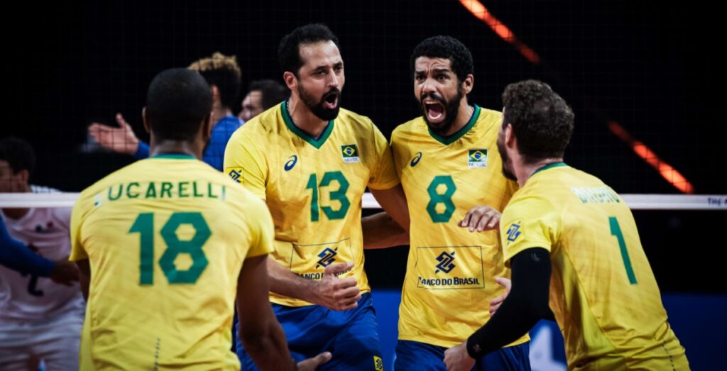 Vôlei: Brasil vence a Polônia de virada e conquista a Liga das Nações masculina pela 1ª vez