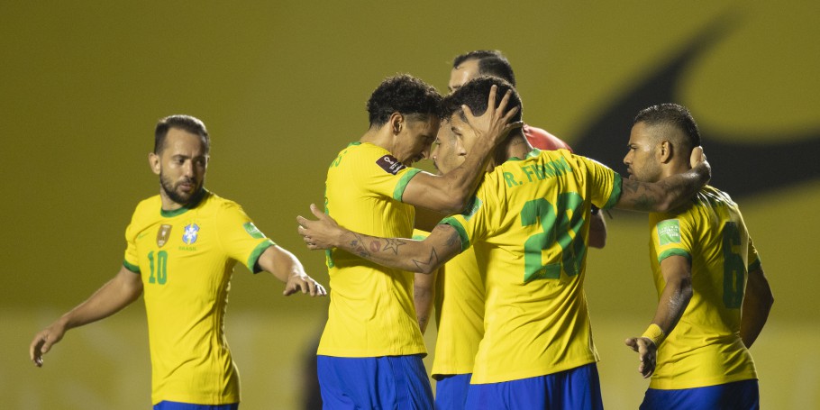 Com gol de Firmino, Brasil vence Venezuela e segue 100% nas eliminatórias