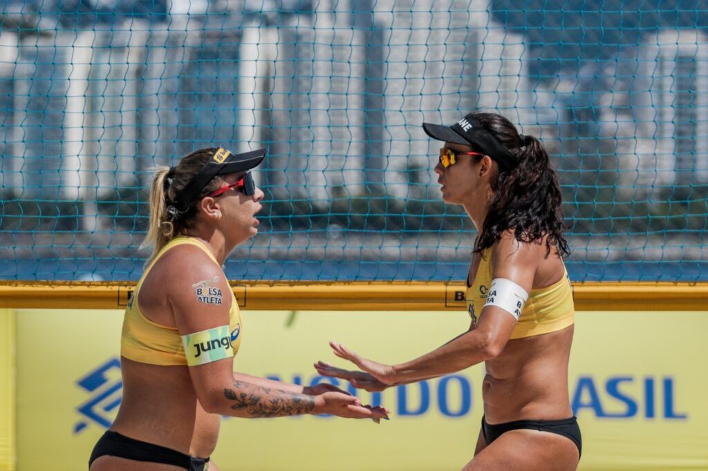 Rebecca e Talita estreiam com título na 1ª etapa do circuito brasileiro do vôlei de praia