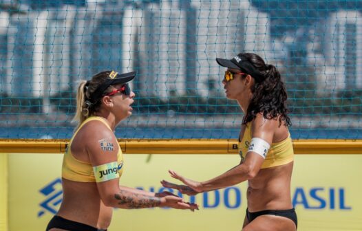 Rebecca e Talita estreiam com título na 1ª etapa do circuito brasileiro do vôlei de praia