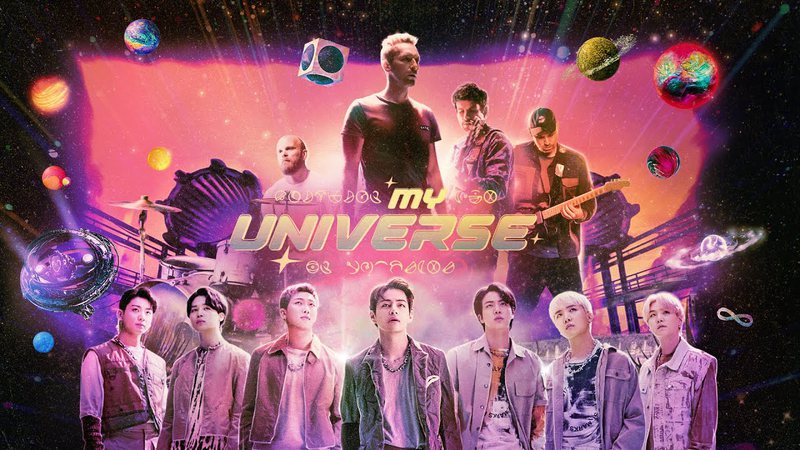 Coldplay e BTS lançam clipe intergaláctico de ‘My Universe’