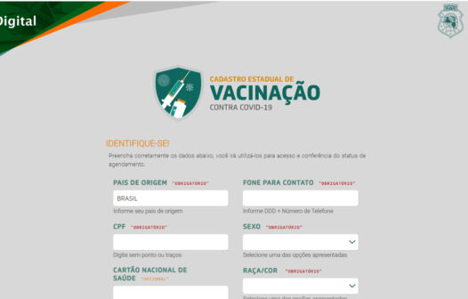 Vacinação covid-19: mais de 604 mil cearenses já se cadastraram para receber o imunizante