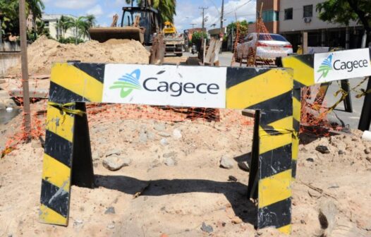 Cagece realiza obra no bairro Papicu; veja desvios e mudanças nos ônibus