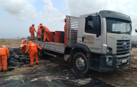 Óleo no litoral do Ceará: Semace já recebeu mais de 8 mil litros de material recolhido