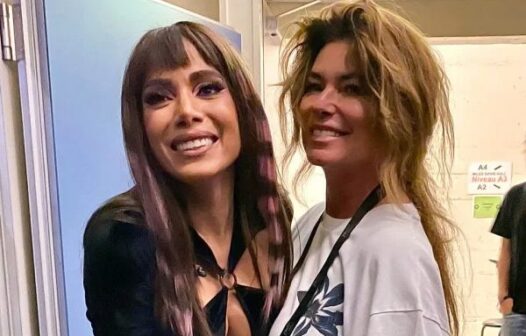 Cantora Shania Twain elogia Anitta: “que energia”