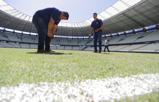 Arena Castelão passa por inspeção da Conmebol antes de sediar jogos da Sul-Americana e da Libertadores