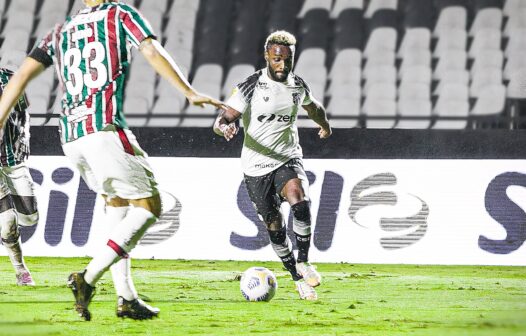 Ceará empata com o Fluminense e completa o 6º jogo de invencibilidade no Brasileirão