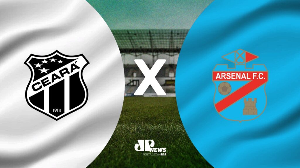 AO VIVO: acompanhe a transmissão de Ceará x Arsenal de Sarandí-ARG pela Copa Sul-Americana