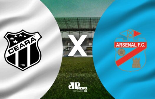 AO VIVO: acompanhe a transmissão de Ceará x Arsenal de Sarandí-ARG pela Copa Sul-Americana