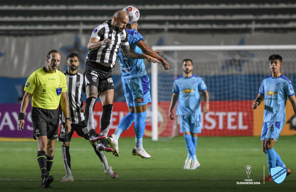 Ceará empata com o Bolívar em La Paz e segue líder do Grupo C da Copa Sul-Americana