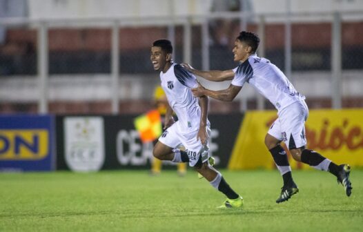 Com gol de destaque da base, Ceará vence o Icasa pelo Campeonato Cearense