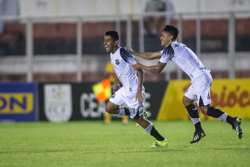 Com gol de destaque da base, Ceará vence o Icasa pelo Campeonato Cearense