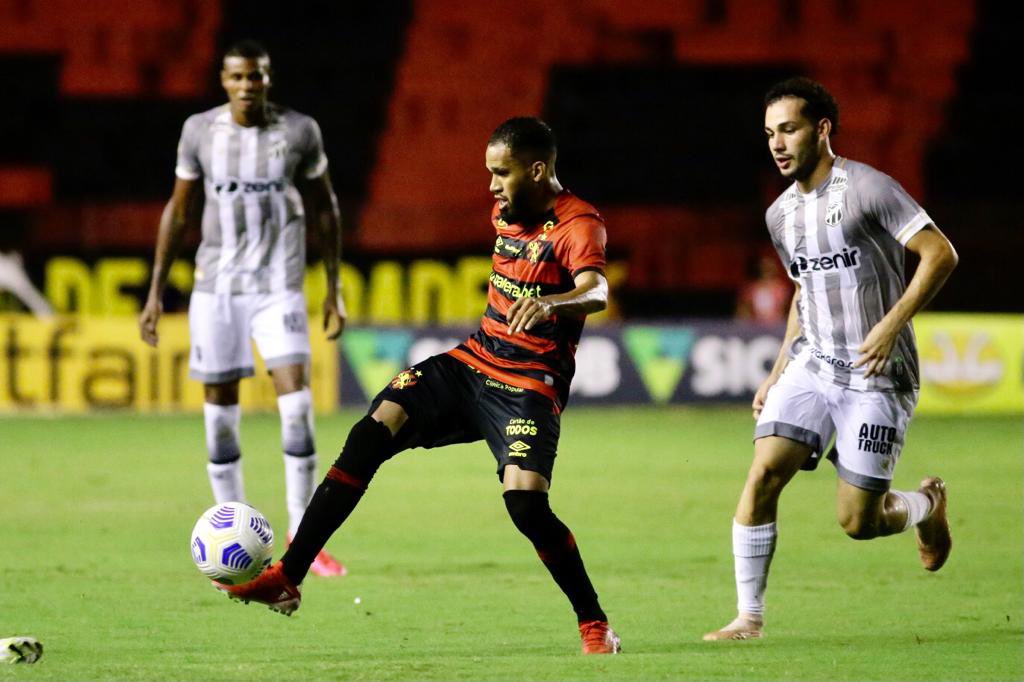 Sem inspiração, Ceará e Sport empatam sem gols na Ilha do Retiro